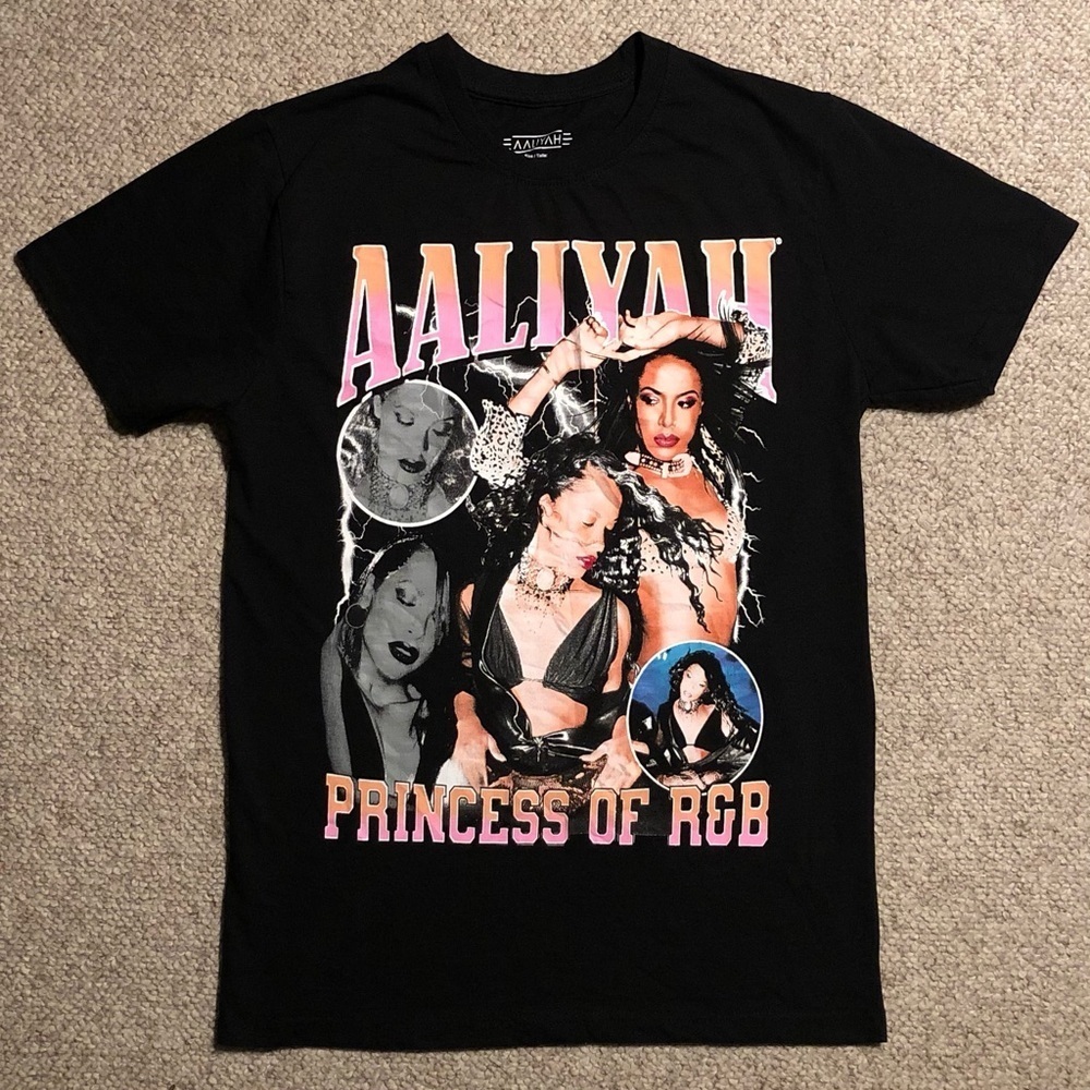 Unisex Aaliyah Princess of R&B Graphic Tee